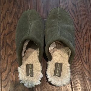 Koolaburra Green Suede Slippers